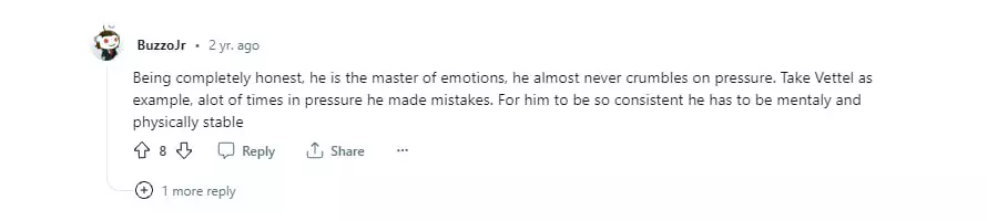 Reddit comment 1